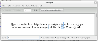 Test 5 - Exemple de cerca 1 Test 5 - Exemple de cerca 1
